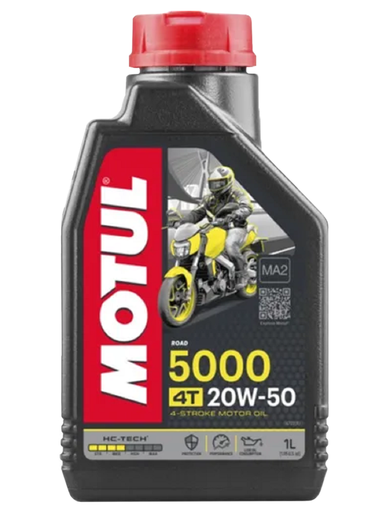 Aceite Para Motor A Gasolina 4 Tiempos Motul 5000 20w50 1l Semisintetico Refacciones Para 2819